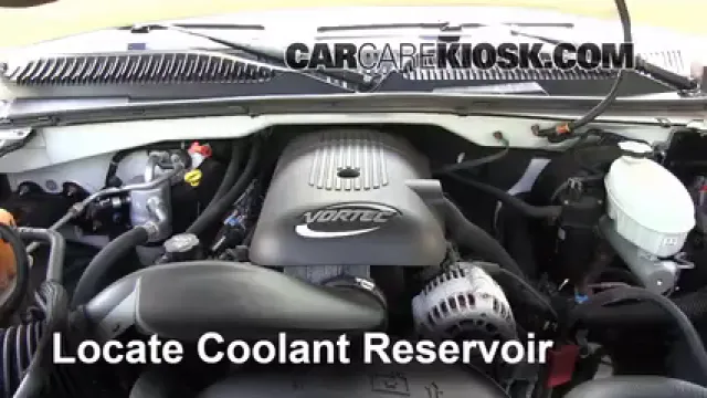 2004 Chevrolet Silverado 1500 LS 5.3L V8 FlexFuel Extended Cab Pickup (4 Door) Coolant (Antifreeze) Fix Leaks